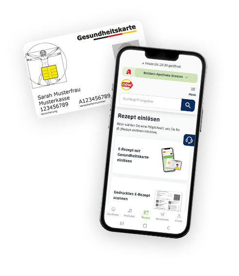 Smartphone mit geöffneter App